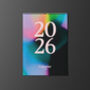 2026 Colourful Gradient Monthly Calendar, thumbnail 3 of 6