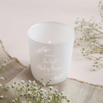 Maid Of Honour Gift Tea Light Holder With Candles, 2 of 11