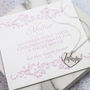 Personalised Mother And Daughter Necklace Set, thumbnail 4 of 7