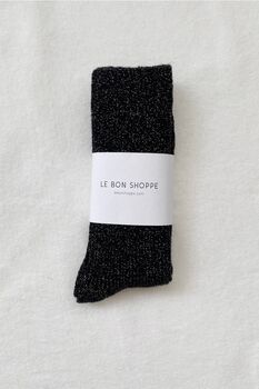 Starry Night Winter Sparkle Socks, 2 of 6