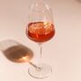 Personalised Birth Flower Wine Glass, thumbnail 1 of 7