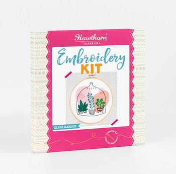 Glass Garden Embroidery Kit, 2 of 4