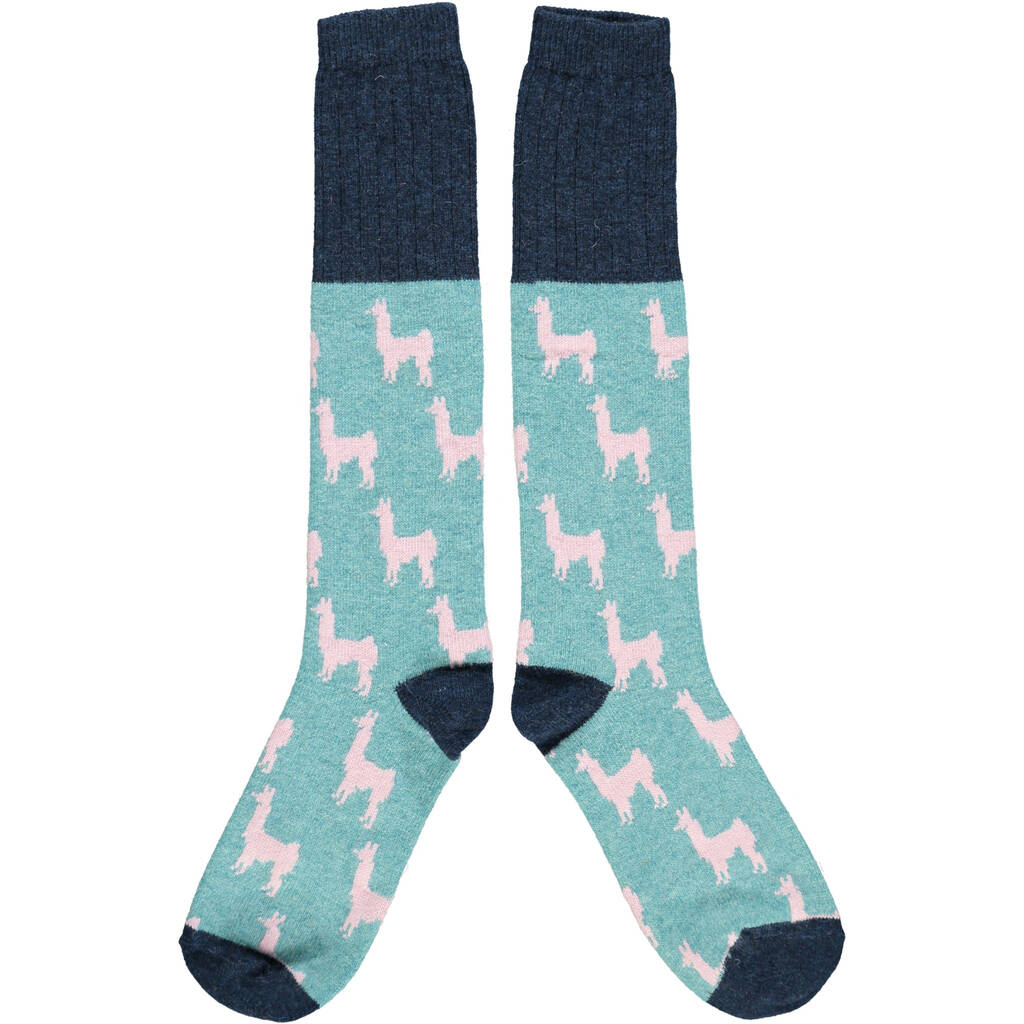 Ladies Soft Lambswool Socks : Animal By Catherine Tough ...