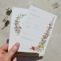 Delicate Flowers Ready To Write Invitations, thumbnail 1 of 10