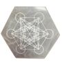 Direction And Decision Selenite Charging Plate | 18cm, thumbnail 1 of 2