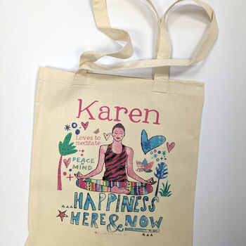Personalised Meditation And Mindfulness Bag, 10 of 10