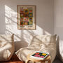 Our Happy Little Home Retro Print, thumbnail 7 of 7