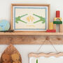 Crocodile Twin Nursery Print, thumbnail 8 of 9
