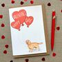 Personalised Dog Happy Valentine's Day Card, thumbnail 9 of 12
