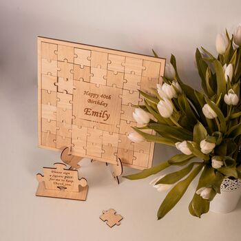 Personalised Jigsaw Guestbook For Special Event, 7 of 7