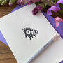 'Flower Inkling' Letterpress Card, thumbnail 1 of 2