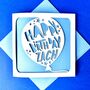 Personalised Balloon Papercut Birthday Card, thumbnail 2 of 4