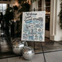 Wedding Welcome Sign/ Bespoke Timeline/Order Of The Day Sign, thumbnail 6 of 6