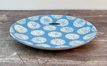 Blue And White Flower Patterned Plate, 2 of 3