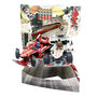Formula One Racing Car 3D Swing Greetings Card, thumbnail 1 of 5