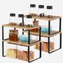 Set Of Four Kitchen Racks Organisers Storage Shelves, thumbnail 8 of 11