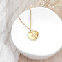 Personalised Celestial Heart Pendant Necklace, thumbnail 3 of 7