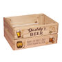 Personalised Beer Themed Hamper Gift Crate, thumbnail 2 of 2