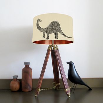Mix And Match Dinosaur Drum Lampshade, 7 of 11
