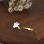 Mismatched Lightning Bolt And Cloud Stud Earrings In Sterling Silver, thumbnail 3 of 10