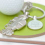 Personalised Golf Clubs Keyring, thumbnail 2 of 3