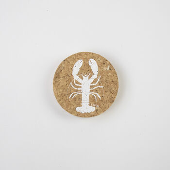 Round Organic Cork Magnet, 2 of 8