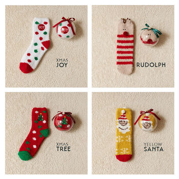Christmas Sock Baubles, 5 of 9