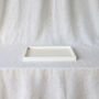 White Wooden Ottoman Tray, Large Serving Tray, thumbnail 6 of 8