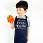 Custom Head Chef Apron For Kids, Ideal Birthday Gift, thumbnail 1 of 8