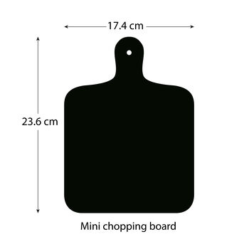 Mini Christmas Kitchen Heatproof Chopping Board, 3 of 10