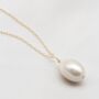 Florence Baroque Pearl Pendant Necklace, thumbnail 2 of 3