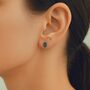 Sapphire Gem Every Day Stud Earrings, thumbnail 1 of 5
