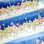 Gingerbread Village Festive Wrapping Paper, thumbnail 5 of 6