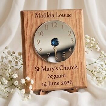 Personalised Christening Plaque, Keepsake, 4 of 9