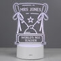 Teacher Gifts Trophy LED Light Thank You Present, thumbnail 3 of 12