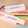 Personalised Wooden Pencil Case Teacher Thank You Gift, thumbnail 4 of 9