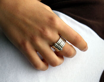 Diamond Bangle Ring, 3 of 5