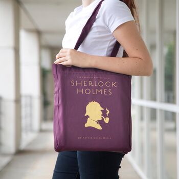 Sherlock Holmes Tote Bag, 4 of 6