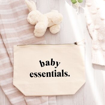 Baby Essentials Zipped Storage Baby Bag, 4 of 4