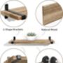 Wooden Wall Mounted Floating Shelves Storage, thumbnail 5 of 10