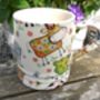 Tankard Mug In Crazy Farm Design, thumbnail 5 of 8