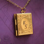 Personalised Book Locket Necklace, thumbnail 1 of 6