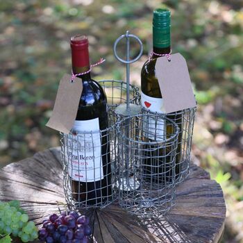 Personalised Wine Bottle Carrier Gift, 4 of 6