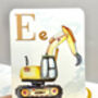 A Z Vehicle Children's Flash Cards, thumbnail 7 of 12