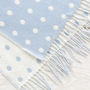 Lambswool Spot Baby Blankets, thumbnail 5 of 12