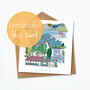 Personalised Lake District, Windermere Greeting Card, thumbnail 1 of 4