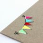 Personalised Happy Birthday Card With Bright Bunting, thumbnail 6 of 6