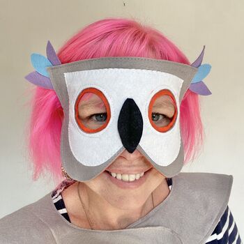 Felt Wood Pigeon Costume For Kids And Adults, 6 of 7