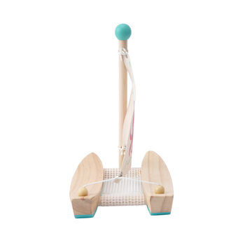 Little Tribe Wooden Catamaran Sailing Boat | Age Two+, 3 of 10