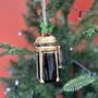 Personalised Coffee Cafetiere Christmas Decoration, thumbnail 3 of 4